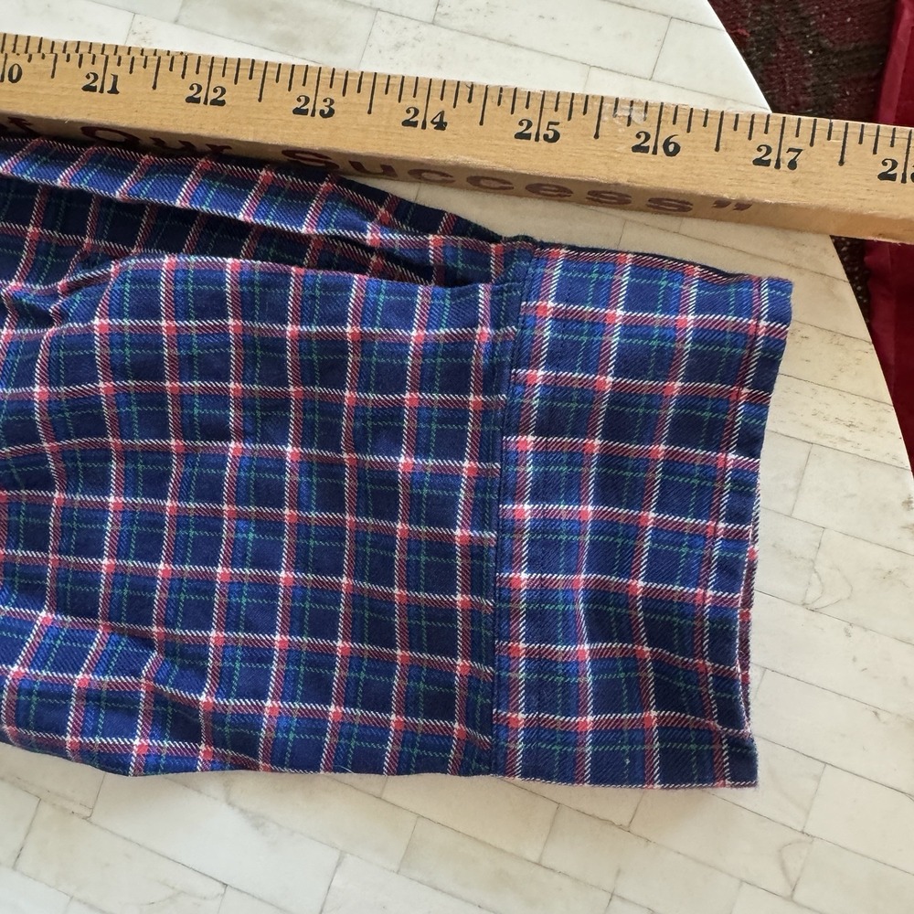 Ralph Lauren Classic Fit Plaid Button Down Shirt Men's XL Green Pony Logo Xmas - Picture 7 of 9